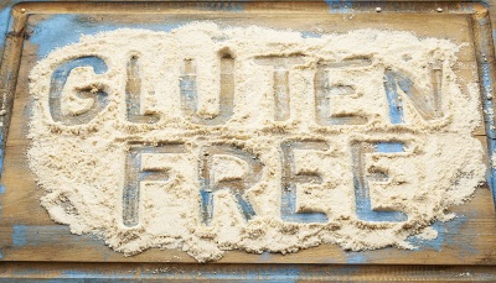 gluten free words in flour